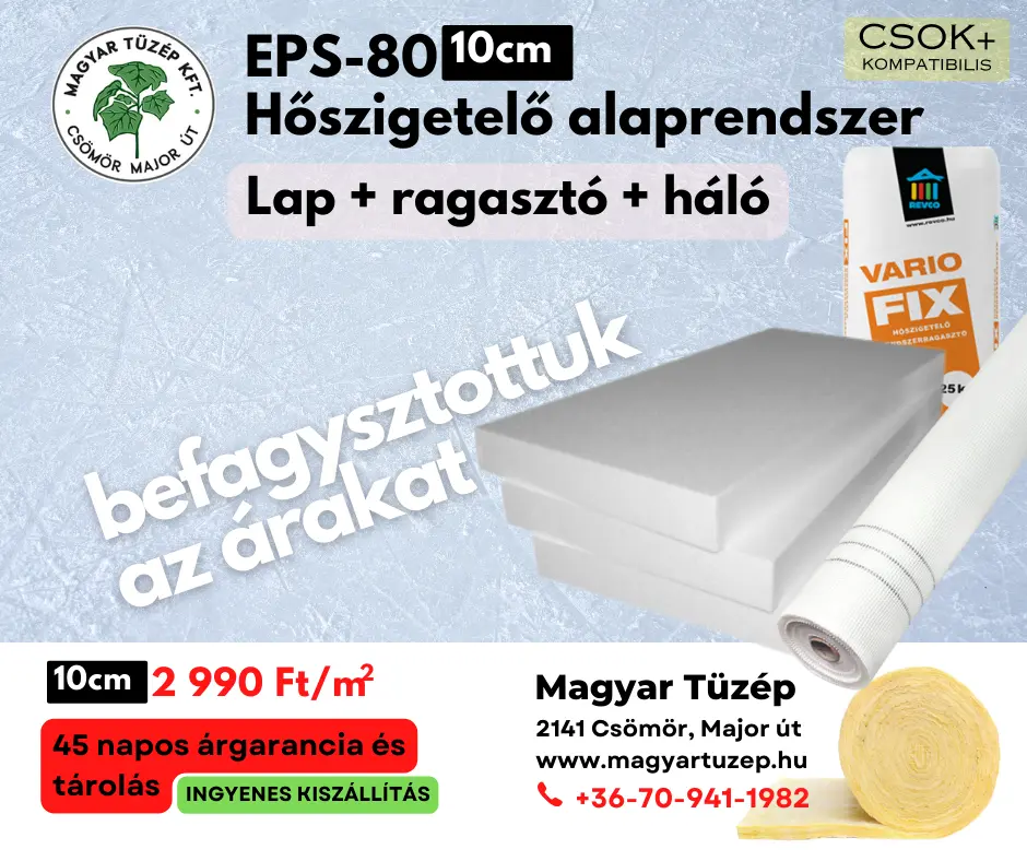 EPS 80 alaprendszer ajánlat Magyar Tüzép 